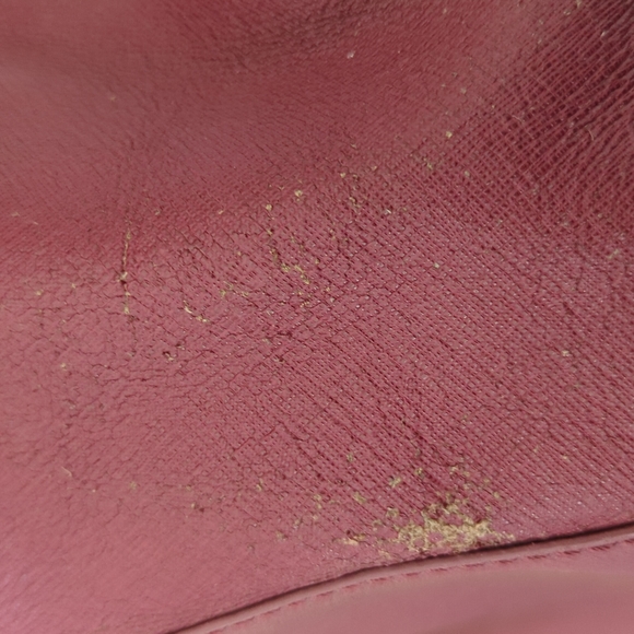 Danier Red Leather Bag - Picture 10 of 11